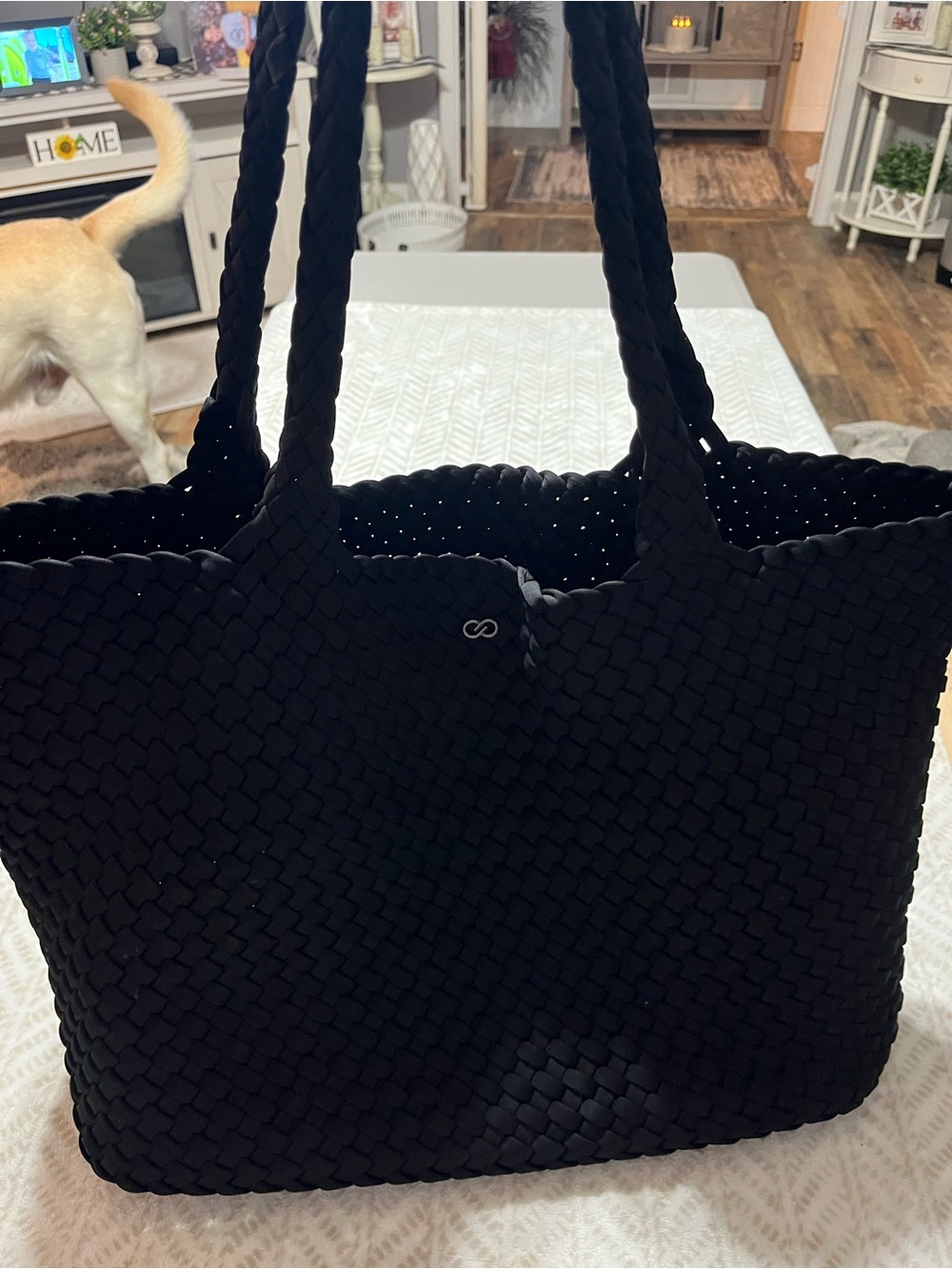 Calia By Carrie Underwood woven tote style bag